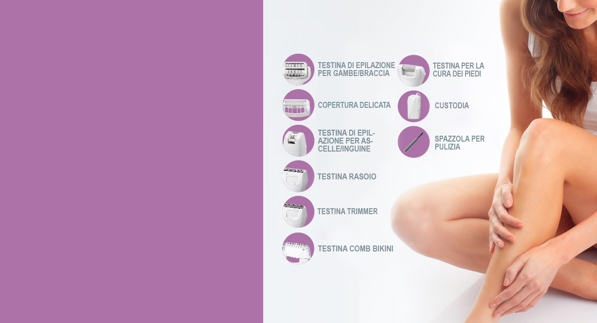 Più delicato e veloce, per una pelle più liscia