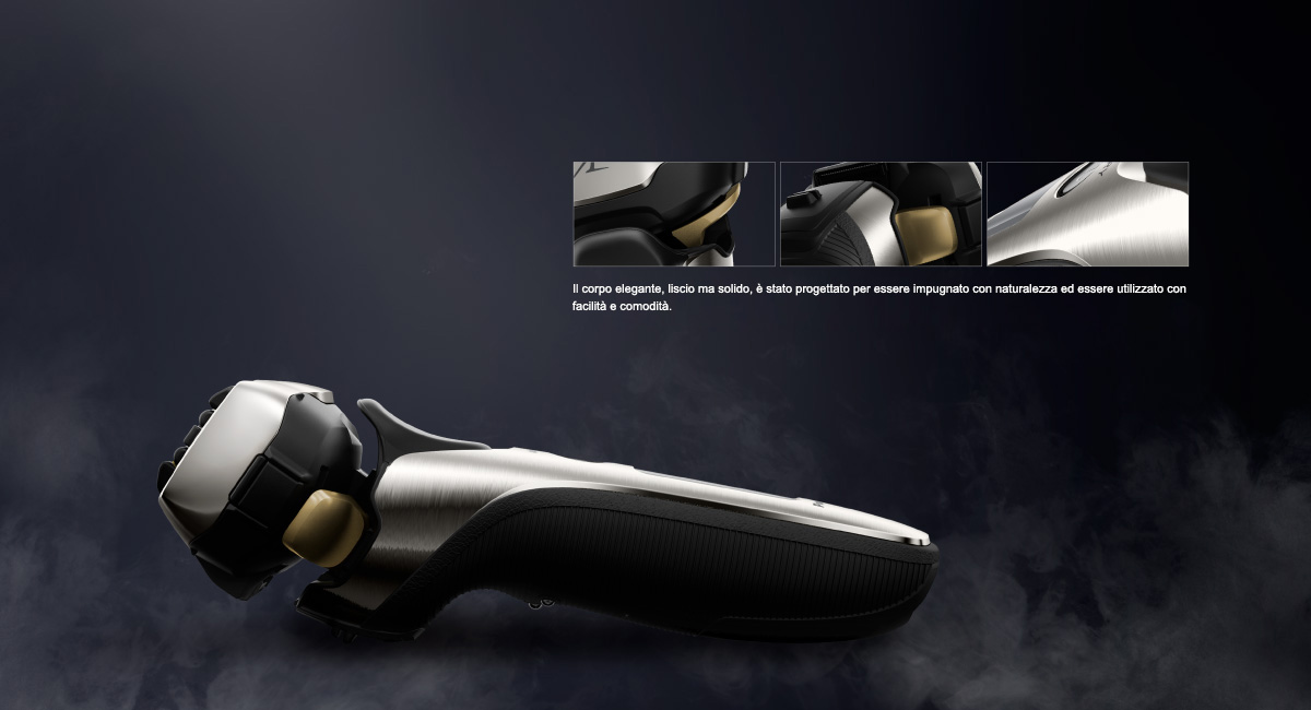 Elegante design metallizzato