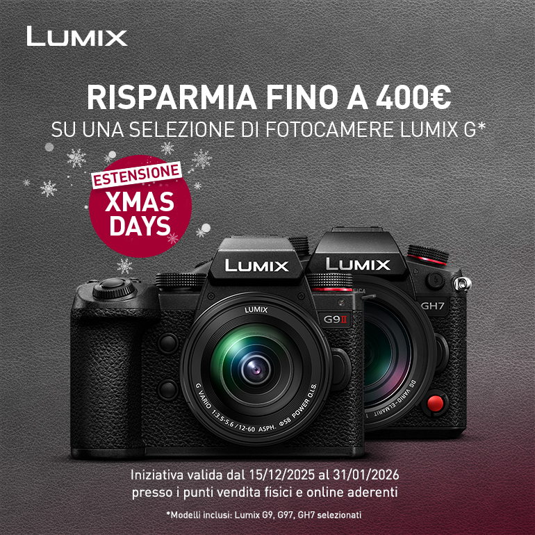 ESTENSIONE XMAS DAYS - LUMIX G ESTENSIONE XMAS DAYS - LUMIX G