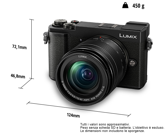 Lumix DC-GX9M - Macchina Fotografica Mirrorless