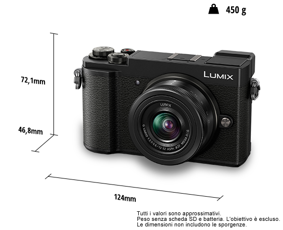 Lumix DC-GX9W - Fotocamera Mirrorless