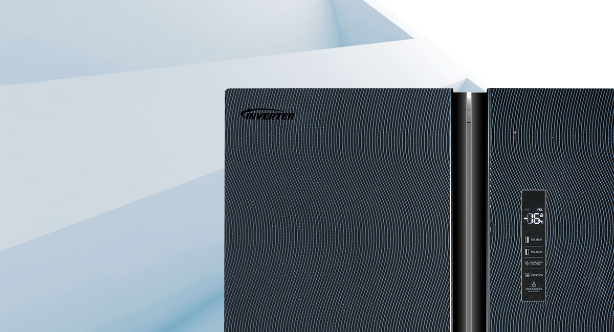 أبواب زجاجية عاكسة أنيقة