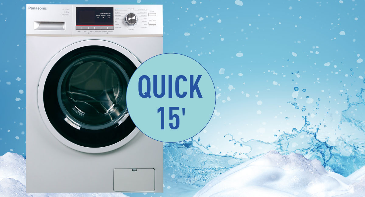 غسل سريع &ndash; 15 دقيقة