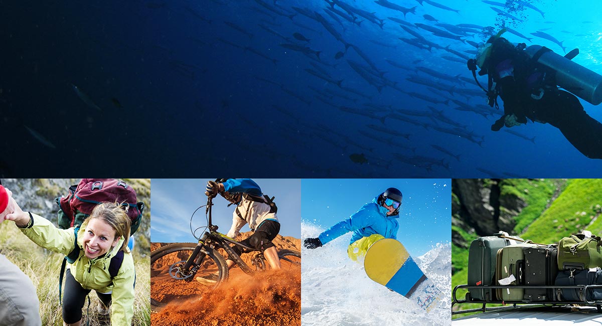 For All Kinds of Outdoor Excitement — 5 Kinds of Protection