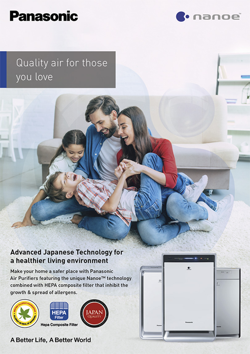 Create a safe indoor environment with Panasonic’s Advanced Japanese technology