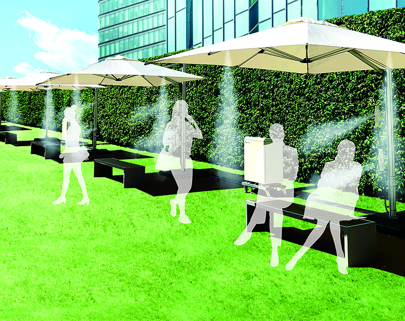 Panasonic Launches Green Ambience Changer, the Next Generation Ultra-Fine Mist System for Cooler Outdoor Spaces
