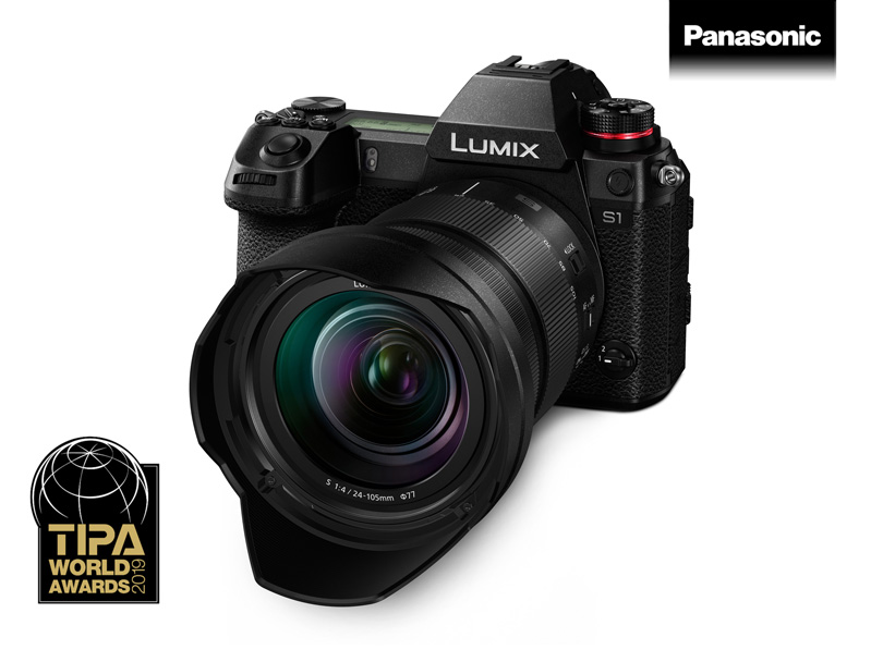Panasonic’s LUMIX S1 is Awarded the Prestigious 2019 TIPA World Award For ‘Best Full Frame Photo/Video’ Mirrorless Camera