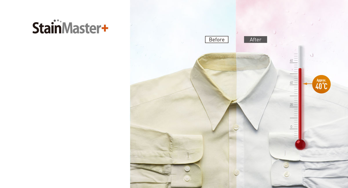 40°C Wash for Oily & Stubborn Stains