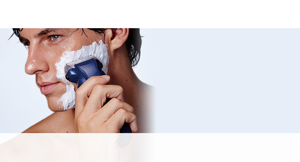 Wet / Dry, foam shaving