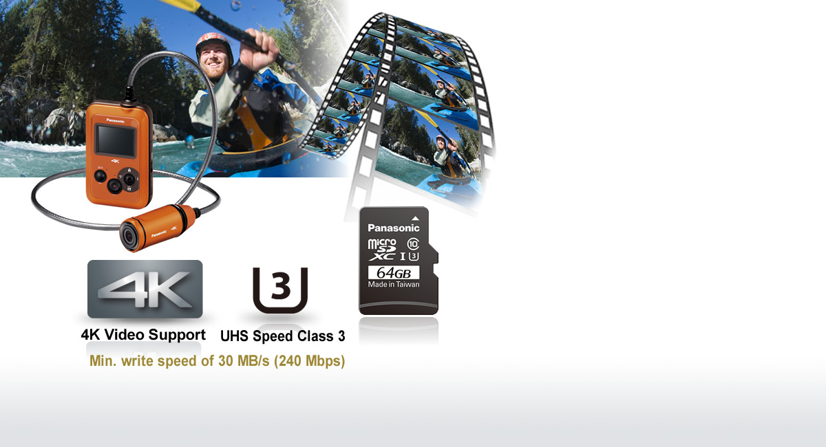 Ideal for Action Cameras!