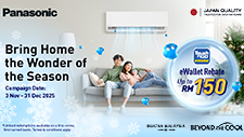 Bring Home the Wonder of the Season (Aircond TnGo eWallet)