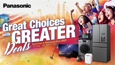 Greater Choices with Greater Deals! National & Malaysia Day!