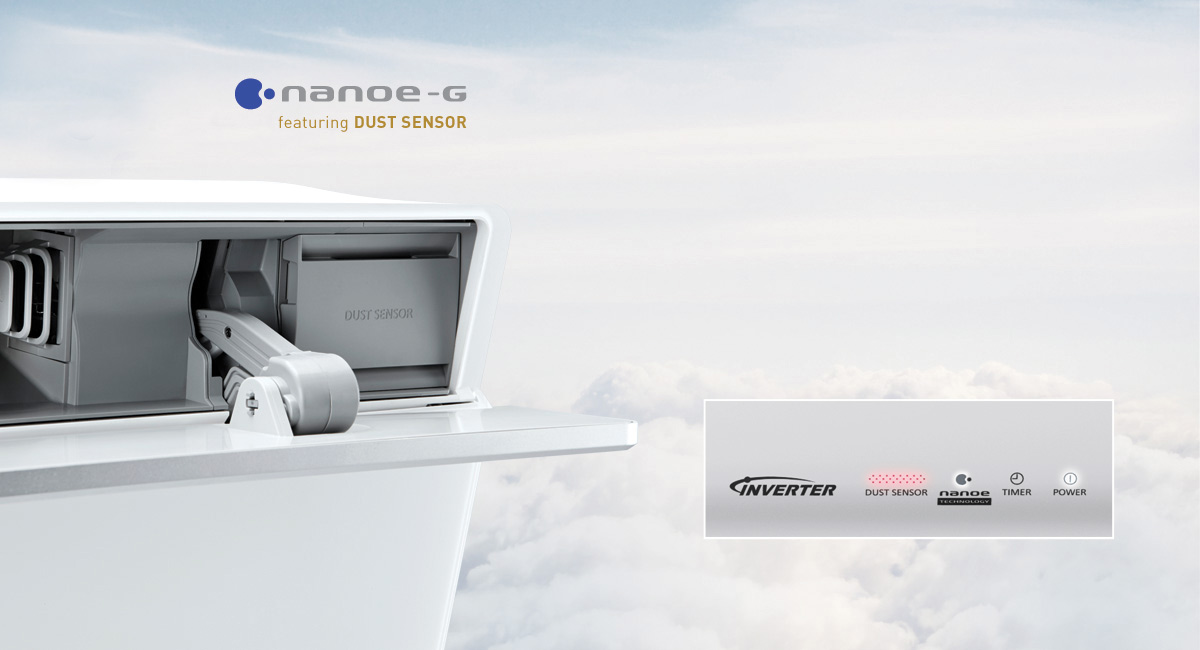 nanoe-G featuring DUST SENSOR