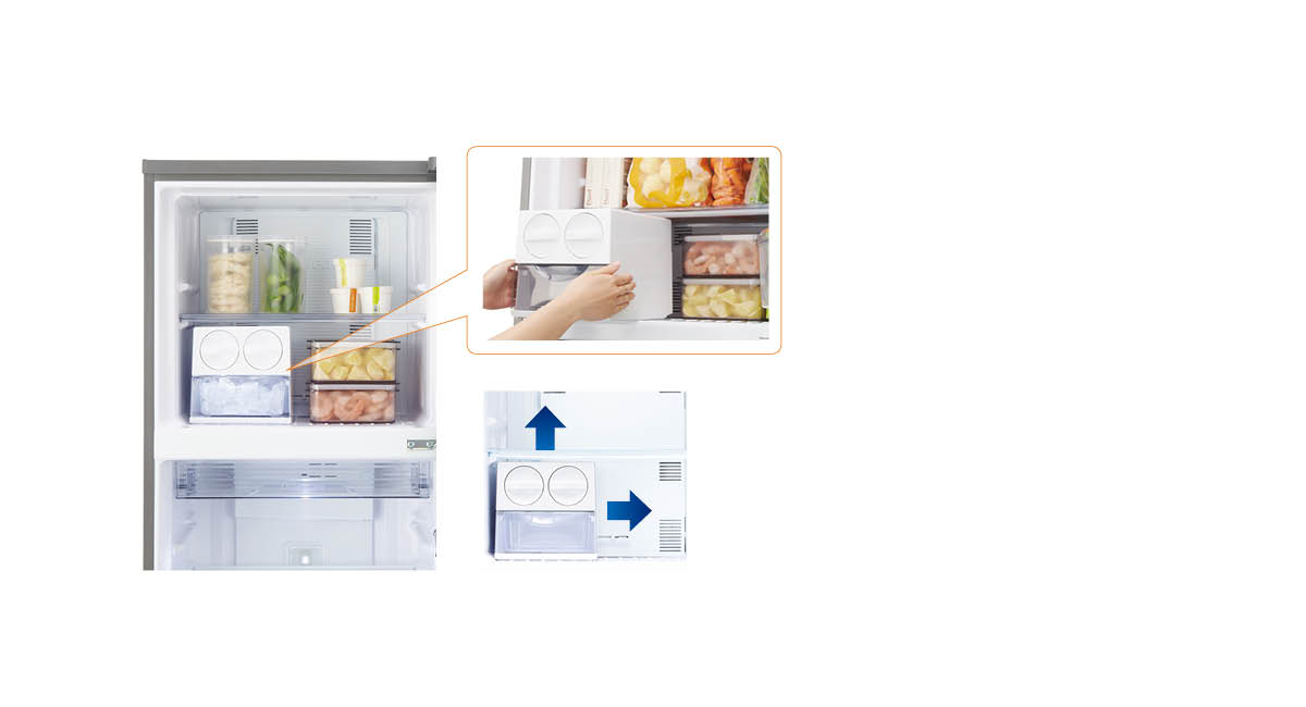 Movable and Removable Icebox