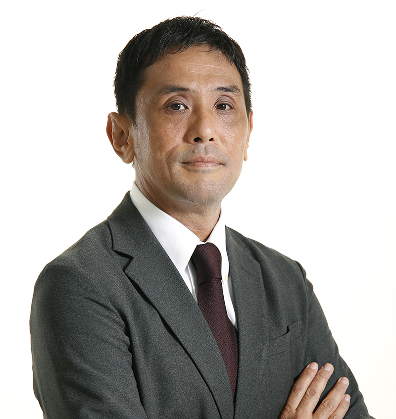 Photo: Managing Director Keiichi Tokushima