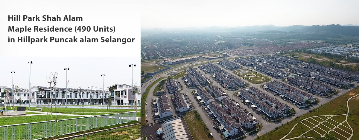 Hill Park Shah Alam Maple Residence (490 Units) in Hillpark Puncak alam Selangor