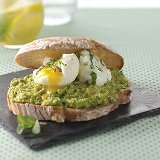 Avocado Smash with Poached Eggs See more