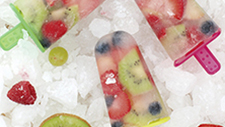 Fresh Fruit Popsicles