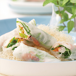 Oriental Spring Rolls See more