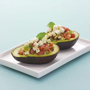 Watermelon, Avocado and Feta Cheese Salad See more