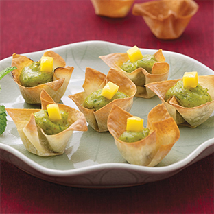 Chicken and Mango Canapés See more