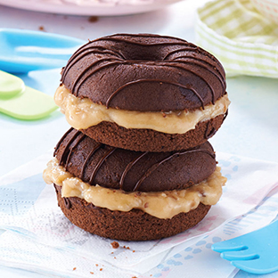 Chocolate Doughnut Cakes See more