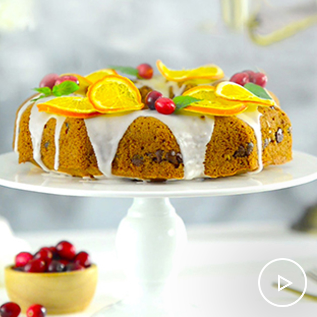 Cranberry Orange Bundt Cake See more