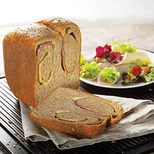 Wholemeal Turkey Ham and Cheese Loaf See more