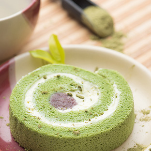 Matcha Swiss Roll See more