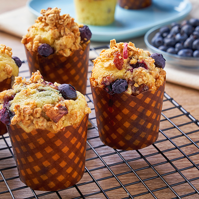 Blueberry Muffin with Streusel Topping See more