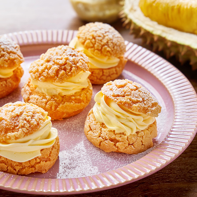 Durian Cream Puff See more