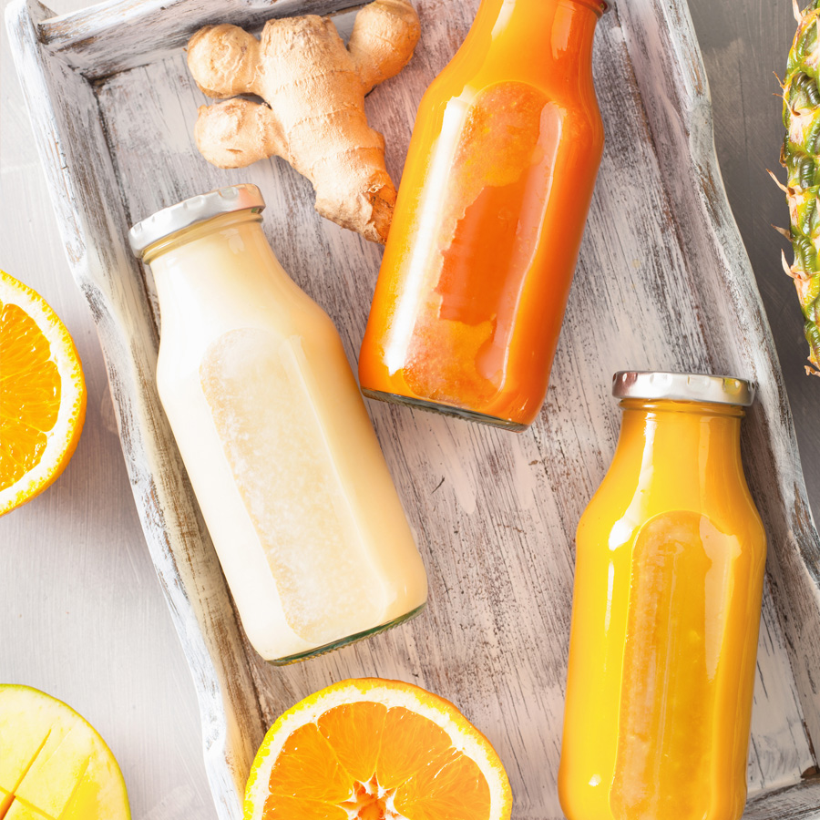 Immunity Booster: Ginger, Apple, Orange & Turmeric Juice See more