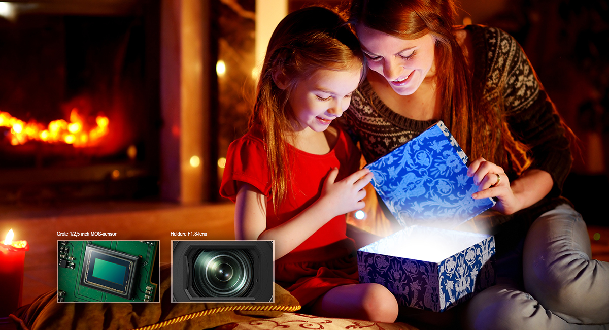 Geweldige video's bij weinig licht
