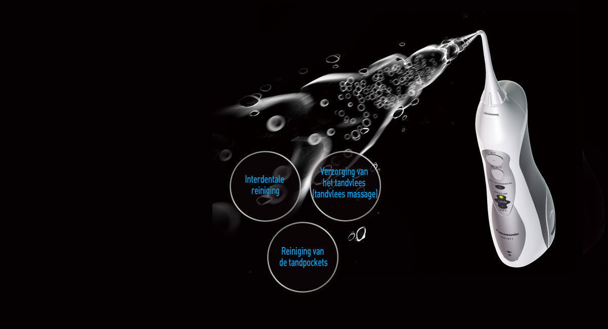 De drie effecten van het reinigen met een waterstraal