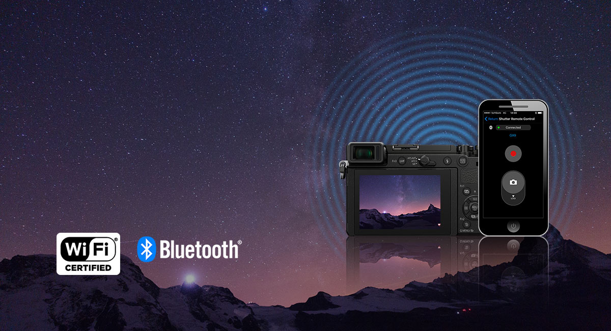 A Pleasant Remote Control
— Bluetooth 4.2 & Wi-Fi®