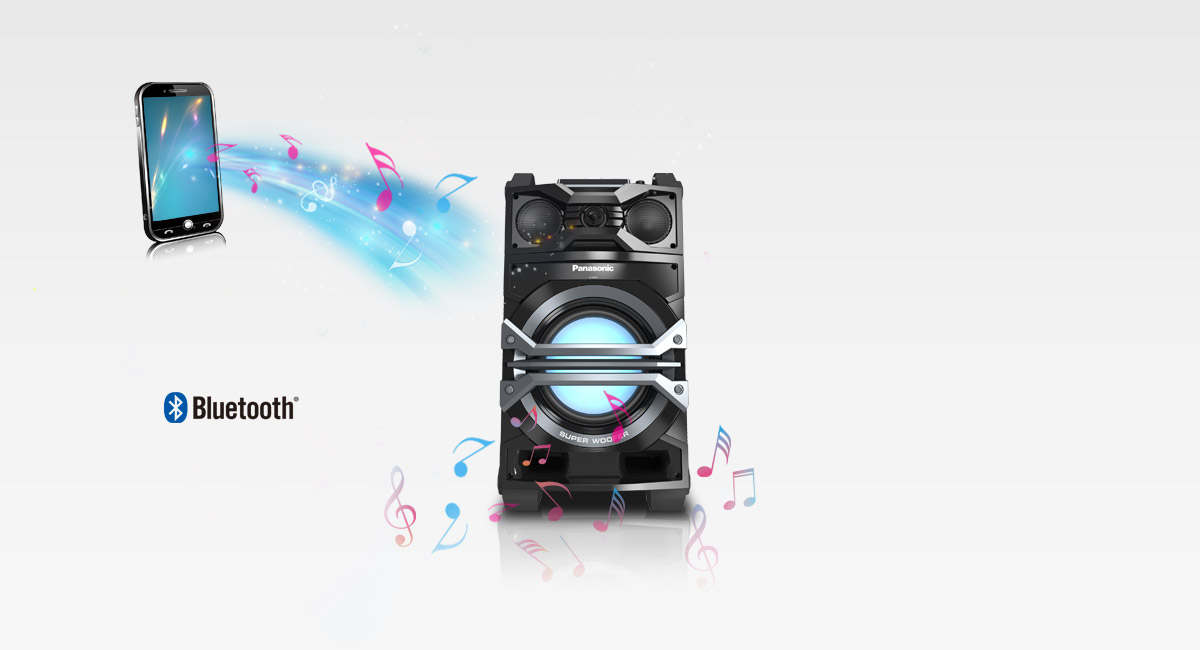 Connection-free, wireless music