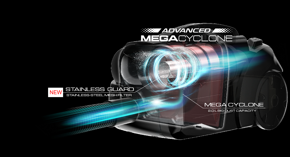 Mega Cyclone advanced by Stainless Guard