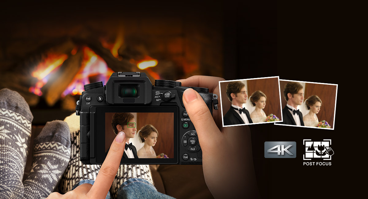 Post Focus - Select the in-focus area even after shooting