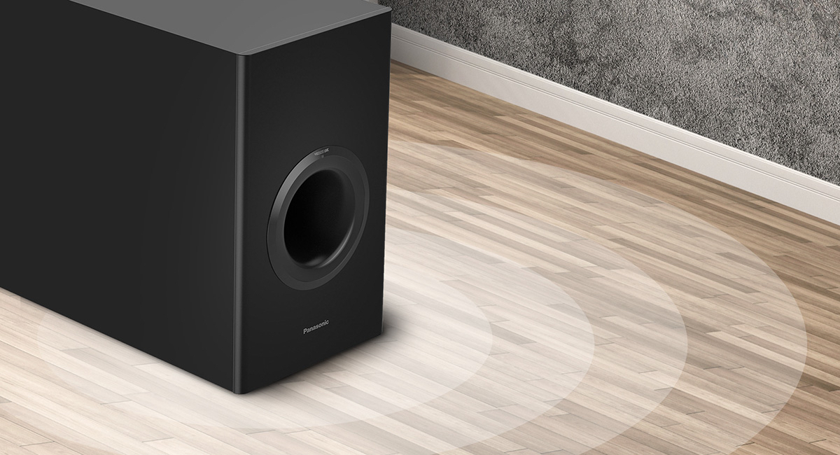 Lots of bass with unwired flexibility