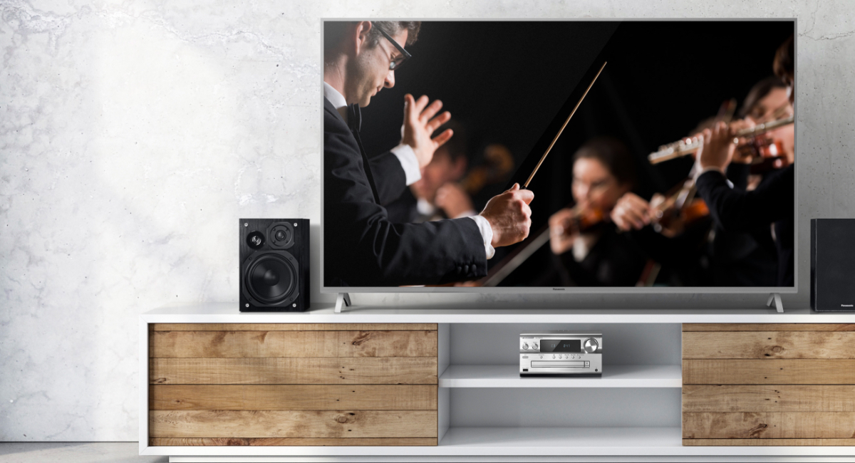 Experience TV with greatly improved sound quality