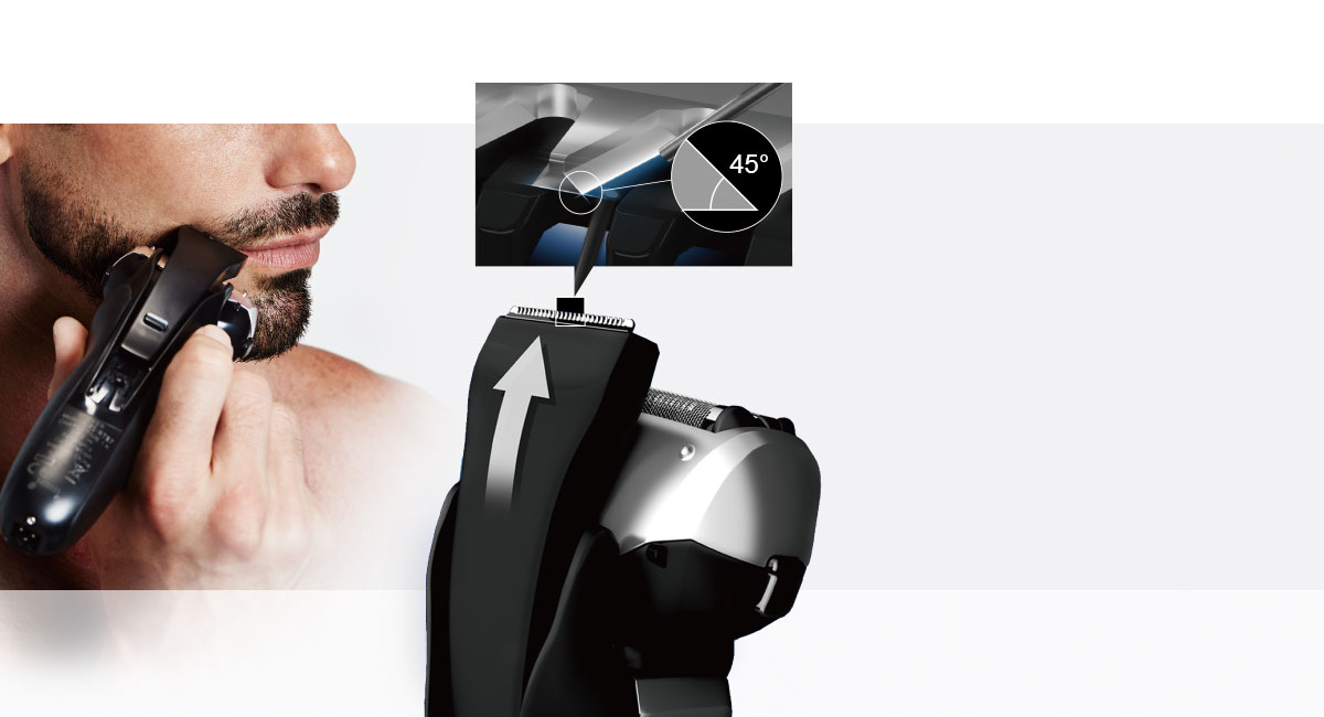 New Pop-up Trimmer with acute 45° blades