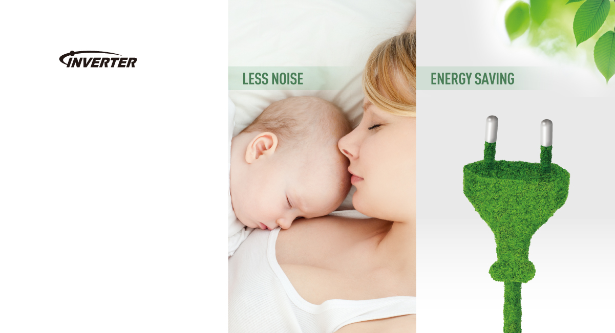 
Advanced Washing with
INVERTER