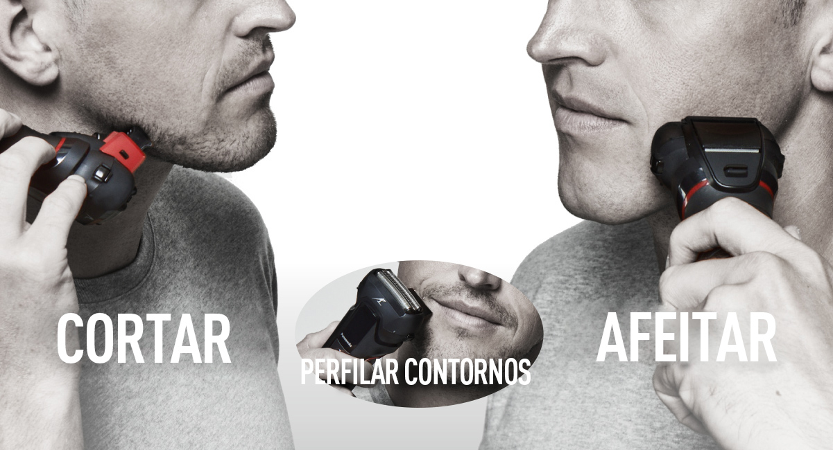 Afeita, recorta y perfila contornos con esta afeitadora 3 en 1