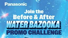 PANASONIC BEFORE & AFTER WATER BAZOOKA TikTok Promo Challenge