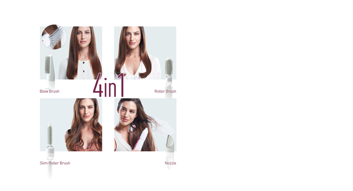 Style your hair any way you like