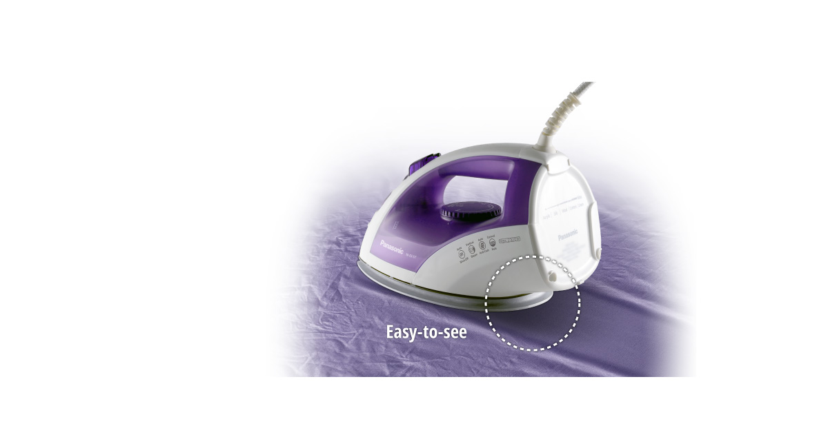 The Visibility Design gives better view while ironing
