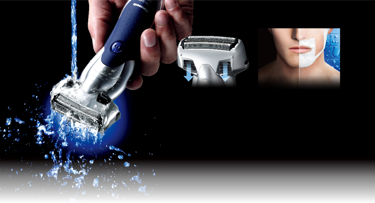 Clean and Refreshing Shave100% Waterproof / Wet & Dry Operation