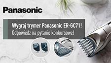 Wygraj 5 x trymer Panasonic ER-GC71