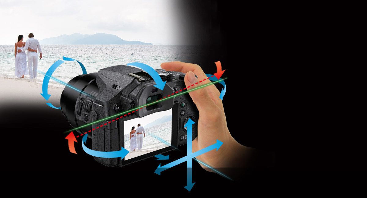 5-axels korrigering/vinkelkorrigering
