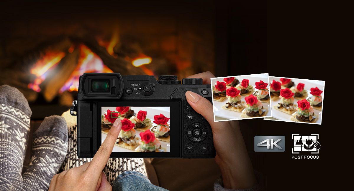 Post Focus - välj fokusområde efter du har tagit bilden